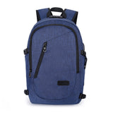 LUKATU Men Backpack Anti Theft Password Locks Man USB Charging