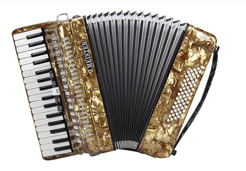 Musical Instrument J.MEISTER 34 keys 60 bass MVB1308B Germany import reed professional accordion for adolescent adult beginners