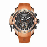 Reef Tiger/RT Mens Sport Watch with Year Month Date Day Calendar