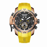 Reef Tiger/RT Mens Sport Watch with Year Month Date Day Calendar