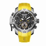 Reef Tiger/RT Mens Sport Watch with Year Month Date Day Calendar