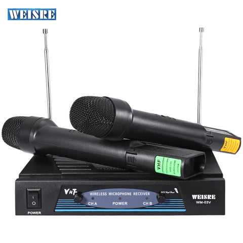 WEISRE WM-03V Professional 220 - 270MHz Karaoke