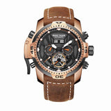 Reef Tiger/RT Mens Sport Watch with Year Month Date Day Calendar