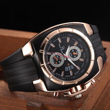 Hot Sale Luxury Men Sports Quartz Watch Complete Calendar