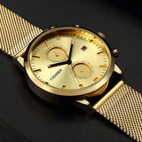 CADISEN Watch Men Fashion Quartz Clock Men Watches Top Brand Luxury