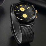 CADISEN Watch Men Fashion Quartz Clock Men Watches Top Brand Luxury