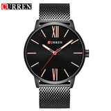 Curren Mens Watches Top Brand Luxury Gold Quartz