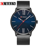 Curren Mens Watches Top Brand Luxury Gold Quartz