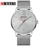 Curren Mens Watches Top Brand Luxury Gold Quartz