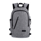 LUKATU Men Backpack Anti Theft Password Locks Man USB Charging