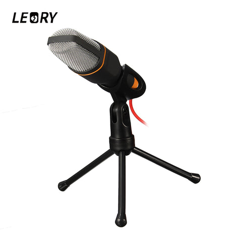 LEORY Professional Stereo Desktop Microphone 3.5mm