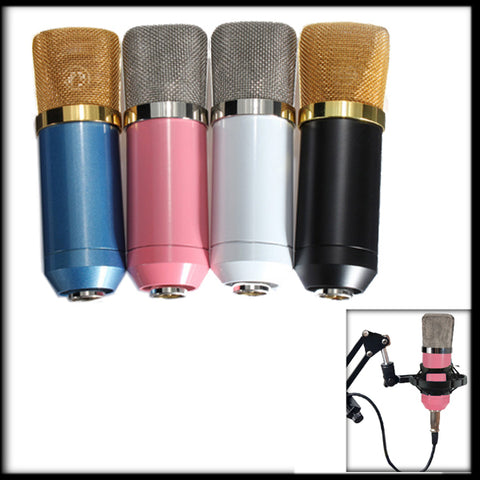 by dhl or ems 10 pieces Condenser Microphone Mic BM700 Sound Singing Studio Recording Shock Mount