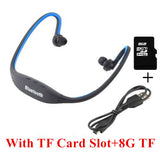 Wireless Bluetooth Earphone S9 Headphones Sport Fitness Headset With SD Card Slot+8G