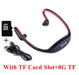 Wireless Bluetooth Earphone S9 Headphones Sport Fitness Headset With SD Card Slot+8G