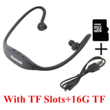 Wireless Bluetooth Earphone S9 Headphones Sport Fitness Headset With SD Card Slot+8G